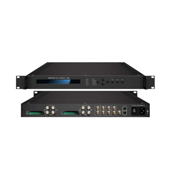 四路專業(yè)數(shù)字電視接收機(jī)HS-6004-C