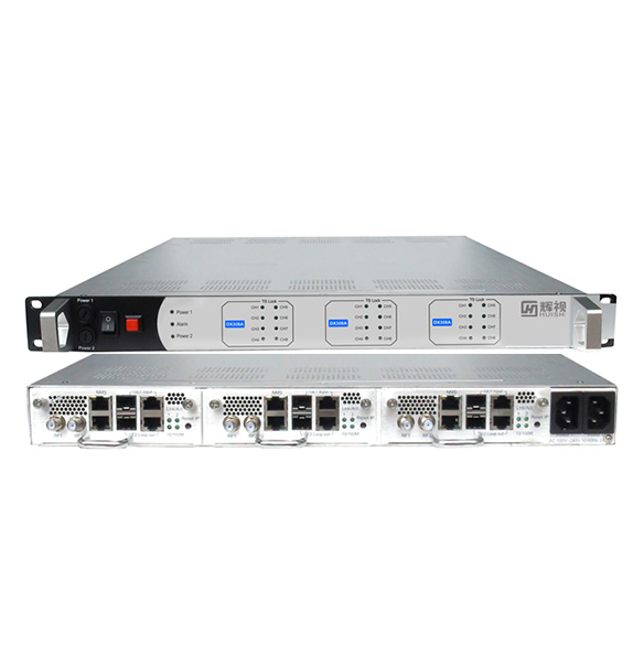 8合1 IP復用QAM調制器HS-6008-IQ